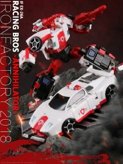 IronFactory EX-26A Racing Bros Annihilator Red Alert 22 IronFactory EX-26A Racing Bros Annihilator Red Alert -model store c71639378a