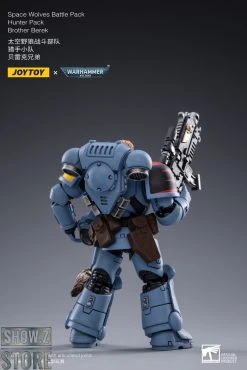 JoyToy Source 1/18 Warhammer 40K Space Wolves Battle Pack Hunter Pack Set Of 4 -model store c726507a9d