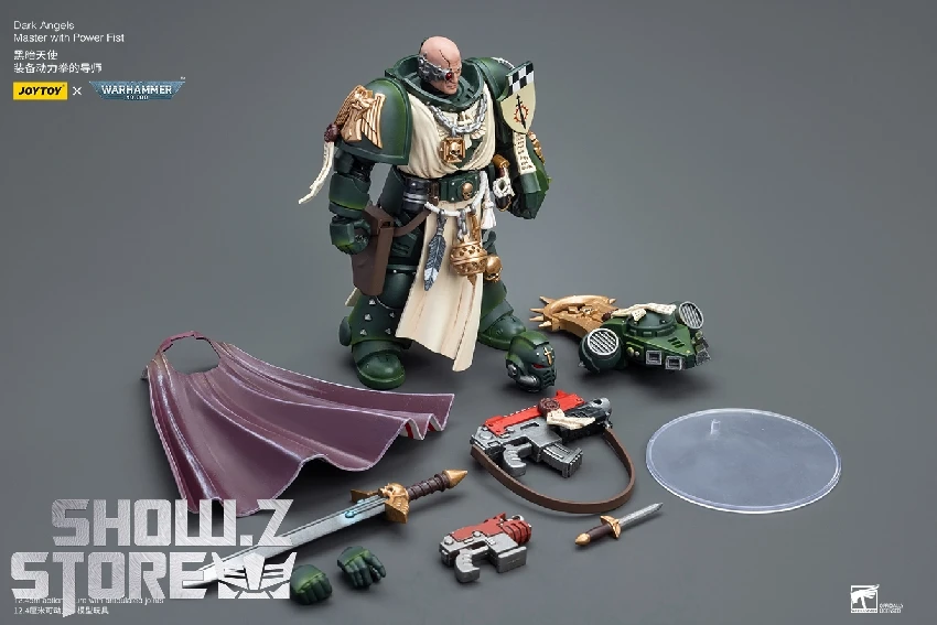 JoyToy Source 1/18 Warhammer 40K Dark Angels Master With Power Fist 4 JoyToy Source 1/18 Warhammer 40K Dark Angels Master With Power Fist - Image 2