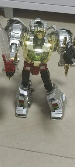 [Parts Not Working][Israel Buyer Only] 4th Party MP-08 MP08 King Grimlock Reximus Prime Oversized Metallic Version -model store c7c3b90772