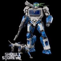 ThreeZero & Hasbro 3Z0160-EX 3Z04121W0 DLX Shattered Glass Soundwave & Ravage W/ LED