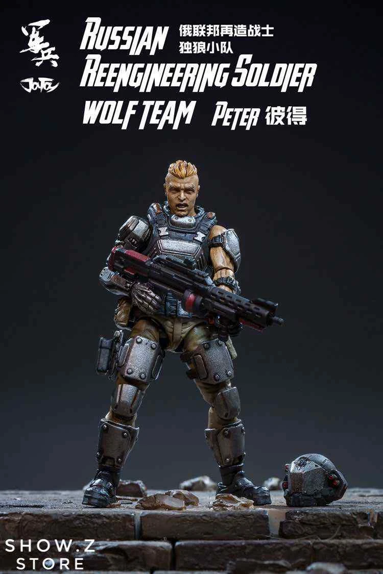 JoyToy Source Acid Rain 1/18 Russian Reengineering Soldier Wolf Team Set Of 3 Figures 14 JoyToy Source Acid Rain 1/18 Russian Reengineering Soldier Wolf Team Set Of 3 Figures - Image 12