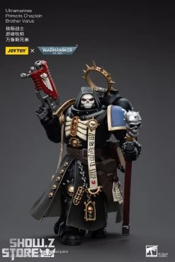 JoyToy Source 1/18 Warhammer 40K Ultramarines Primaris Chaplain Brother Varu -model store c8decb979b
