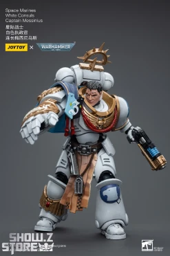JoyToy Source 1/18 Warhammer 40K Space Marines White Consuls Captain Messinius 18 JoyToy Source 1/18 Warhammer 40K Space Marines White Consuls Captain Messinius -model store cb428a17b7