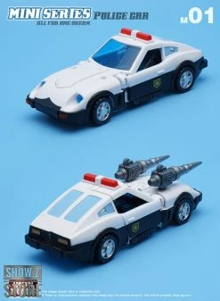 IronTrans M-01 M01 Mini Series Police Car Prowl 24 IronTrans M-01 M01 Mini Series Police Car Prowl -model store cb62bb1764