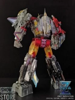 Zeta Toys ZB-07 Superitron Superion Clear Version Giftbox Set Of 6 -model store cbb0c6fa37