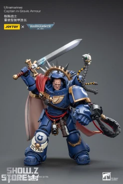 [Coming Soon] JoyToy Source 1/18 Warhammer 40K Ultramarines Captain In Gravis Armour -model store cbe2755f99