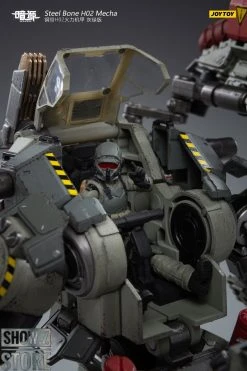 JoyToy Source 1/24 H02 Steel Bone Firepower Mecha Grey-Green Color W/ Pilot -model store cc759e1930