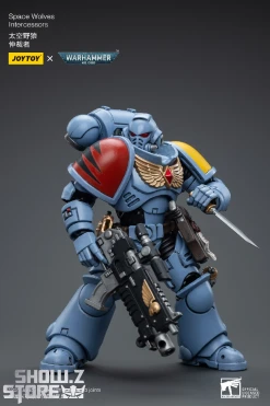 JoyToy Source 1/18 Warhammer 40K Space Wolves Intercessors -model store cc7ba6cf97