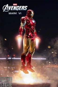 ZT Toys Marvel Licensed 1/10 Iron Man Mark 6 W/ LED 12 ZT Toys Marvel Licensed 1/10 Iron Man Mark 6 W/ LED -model store ccbc61114d