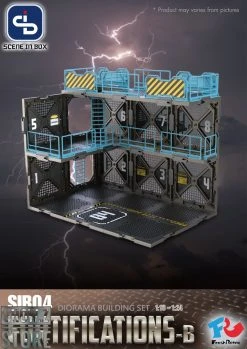 FreshRetro 1/18 1/24 SIB04 Scene In Box Fortifications-B Model Kit -model store cd166aef23