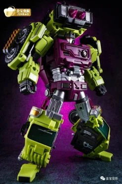 [New In Box] Jinbao Oversized Devastator Scrapper & Mixmaster [Set B] -model store cdbc84e808 1