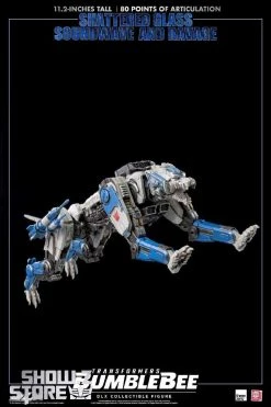 ThreeZero & Hasbro 3Z0160-EX 3Z04121W0 DLX Shattered Glass Soundwave & Ravage W/ LED -model store ce155c0890