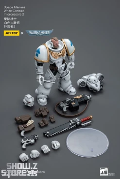 JoyToy Source 1/18 Warhammer 40K Space Marines White Consuls Intercessors 2 -model store cfa3d14be9