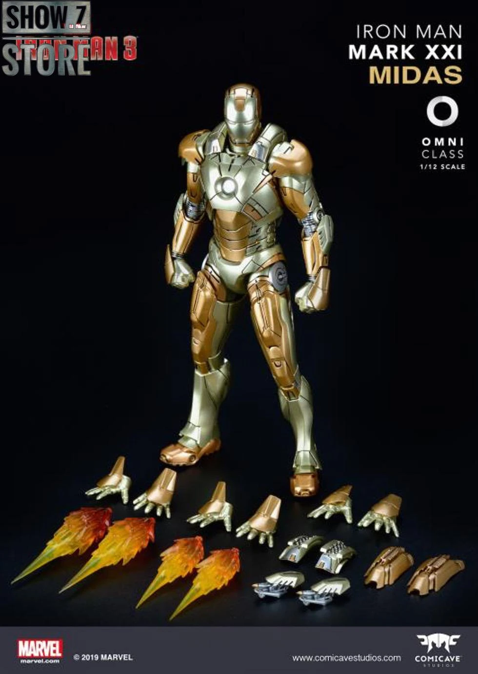 Comicave Studios 1/12 Omni Class MK21 Iron Man Midas 5 Comicave Studios 1/12 Omni Class MK21 Iron Man Midas - Image 3