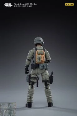 JoyToy Source 1/24 H02 Steel Bone Firepower Mecha Grey-Green Color W/ Pilot -model store d15df61133