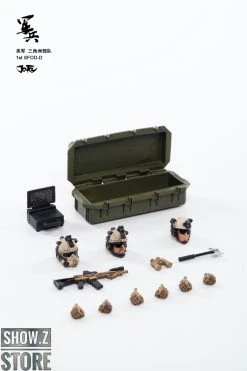 JoyToy Source 1/18 U.S. Army Delta Force Set Of 3 -model store d194fbdc73