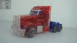 APC Toys APC-001 Attack Prime TFP Optimus Prime Clear Version W/ Black Wheels -model store d2856ac058