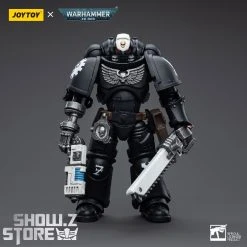 JoyToy Source 1/18 Warhammer 40K Iron Hands Intercessors Sergeant Kalock