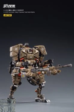 JoyToy Source 1/18 X-HH02 Hurricane Heavy Firepower Dual Mode Mecha Sand Version -model store d34771ad0c