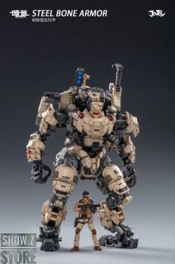 JoyToy Dark Source 1/25 Steel Bone Armour Desert Brown Color W/ Pilot -model store d38ec5da48