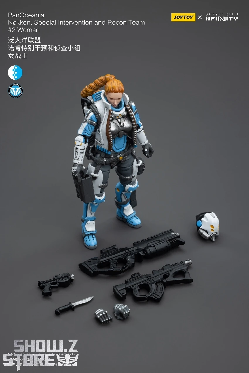 JoyToy Source 1/18 Infinity PanOceania Nokken Special Intervention And Recon Team #2 Woman 12 JoyToy Source 1/18 Infinity PanOceania Nokken Special Intervention And Recon Team #2 Woman - Image 10
