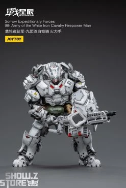 JoyToy Source 1/18 Sorrow Expeditionary Forces 9th Army Of The White Iron Cavalry Firepower Man -model store d4044e3e57