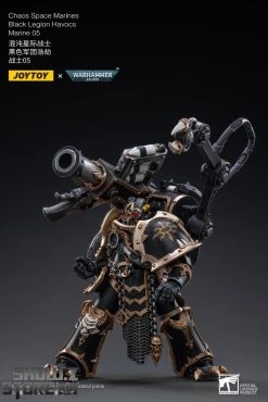 JoyToy Source 1/18 Warhammer 40K Chaos Space Marine Black Legion Havocs Marine 05 -model store d5c185d393
