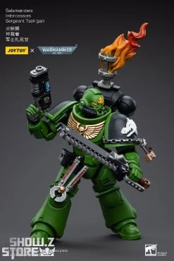 JoyToy Source 1/18 Warhammer 40K Salamanders Intercessors Sergeant Tsek'gan -model store d6194a73f7