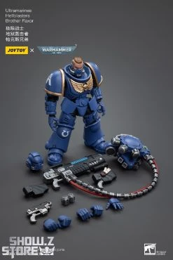 JoyToy Source 1/18 Warhammer 40K Ultramarines Hellblasters Brother Paxor -model store d621e5fd89