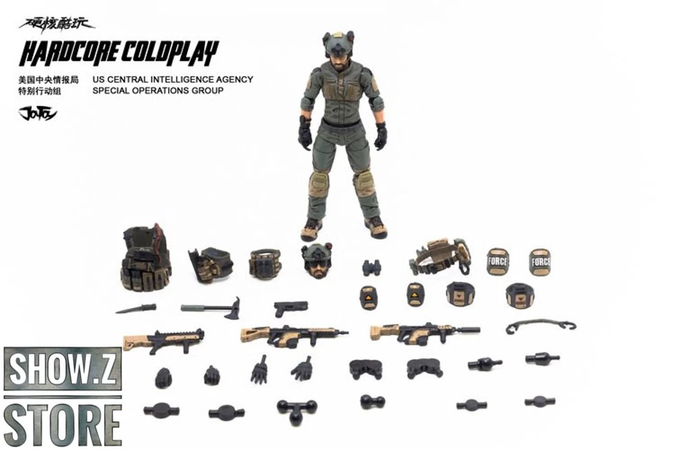 JoyToy Source 1/18 Hardcore Coldplay CIA Special Operator 5 JoyToy Source 1/18 Hardcore Coldplay CIA Special Operator - Image 3