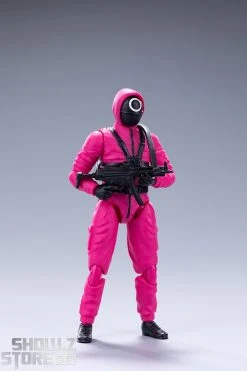 Red Suit 1/18 Red Clothes Man Circular, Triangle & Square Set Of 3 -model store d65a91c898