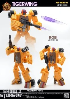 MHZ Toys MINI-07 Tigerwing Menasor Combiner Set Of 5 Oversized Version 29 MHZ Toys MINI-07 Tigerwing Menasor Combiner Set Of 5 Oversized Version -model store d6dbe7f3b7