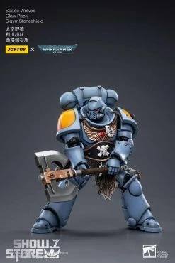 JoyToy Source 1/18 Warhammer 40K Space Wolves Claw Pack Sigyrr Stoneshield 29 JoyToy Source 1/18 Warhammer 40K Space Wolves Claw Pack Sigyrr Stoneshield -model store d70b2c02cc