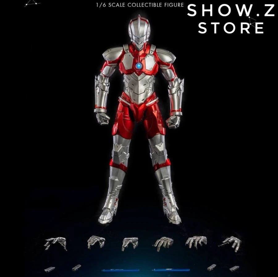 ThreeA Toys 3A 1/6 Scale Ultraman Suit Collectible Figure Anime Version 3 ThreeA Toys 3A 1/6 Scale Ultraman Suit Collectible Figure Anime Version