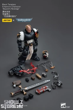 JoyToy Source 1/18 Warhammer 40K Black Templars Emperor's Champion Bayard's Revenge 16 JoyToy Source 1/18 Warhammer 40K Black Templars Emperor's Champion Bayard's Revenge -model store d735d2b602