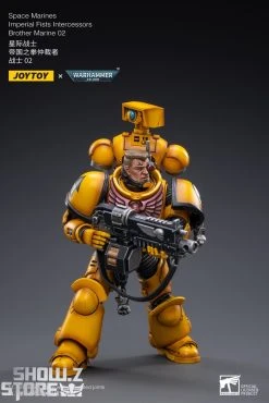 JoyToy Source 1/18 Warhammer 40K Imperial Fists Intercessors Brother Marine 02 13 JoyToy Source 1/18 Warhammer 40K Imperial Fists Intercessors Brother Marine 02 -model store d7917271d5