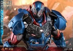 Hot Toys HotToys HT MMS547D34 1/6 Avengers: Endgame Iron Patriot Iron Man Collectible Figure -model store d7c2bfd442
