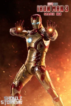 ZT Toys Marvel Licensed 1/10 Iron Man Mark 42 W/ LED -model store d8688946e2