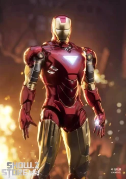 ZT Toys Marvel Licensed 1/20 Iron Man Hall Of Armor Full Set -model store d8f0b1c7a6