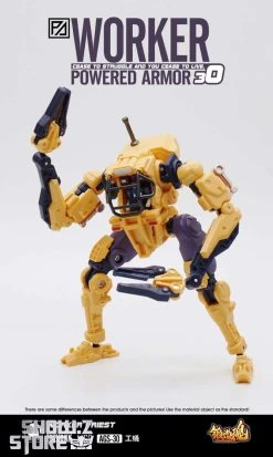 Forging Soul 1/60 AGS-30 Powered Armor Series Worker Priest Yellow Version -model store d8f2d24c4a