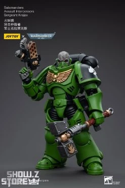 JoyToy Source 1/18 Warhammer 40K Salamanders Assault Intercessors Sergeant Krajax -model store d9063d715c