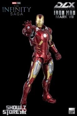 Threezero 1/12 Marvel Studio The Infinity Saga DLX Iron Man Mark 7 -model store da0249fedb
