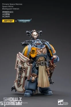 JoyToy Source 1/18 Warhammer 40K Space Wolves Bladeguard Veteran -model store dabe1ea02d