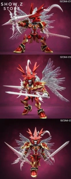 TungMung EX SDM-01 SDM01 Digital Monster Digimon Dukemon Gallantmon Crimson Mode NX Style -model store daffe504d5