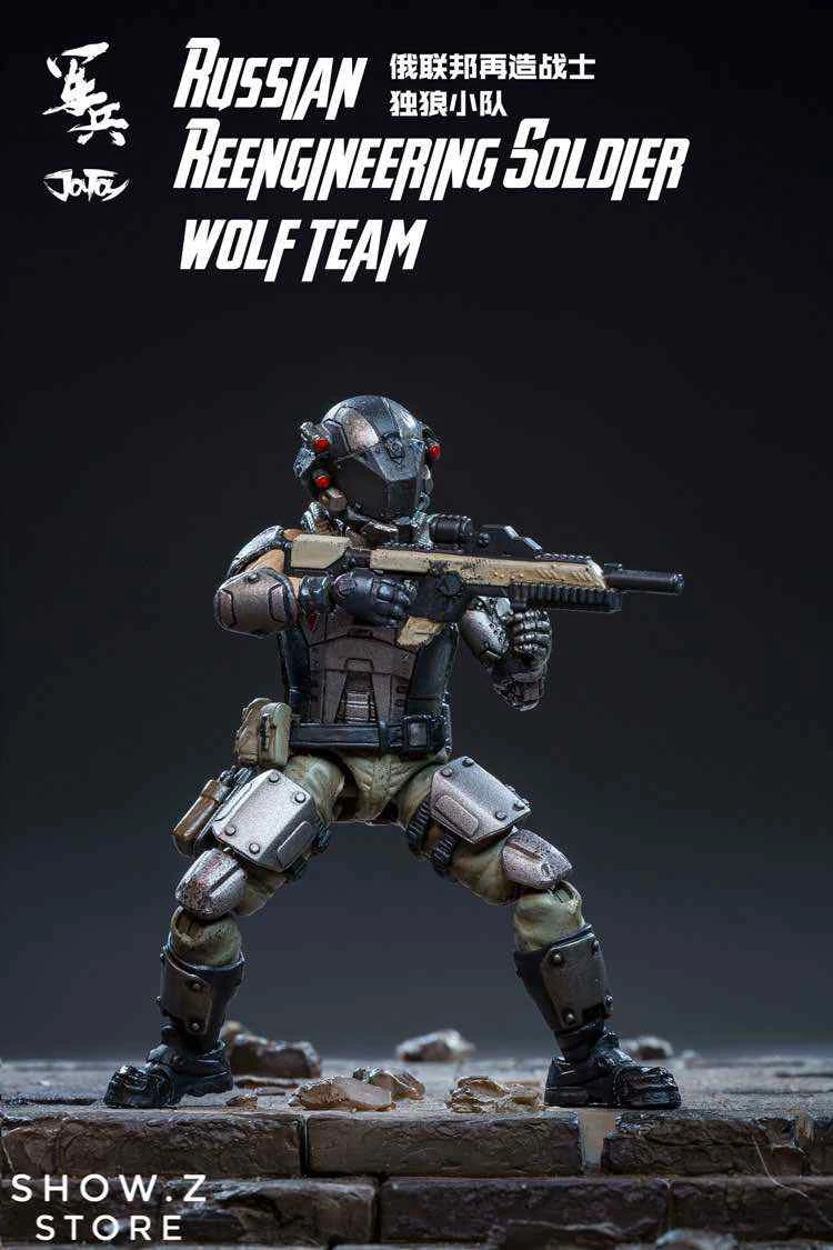 JoyToy Source Acid Rain 1/18 Russian Reengineering Soldier Wolf Team Set Of 3 Figures 15 JoyToy Source Acid Rain 1/18 Russian Reengineering Soldier Wolf Team Set Of 3 Figures - Image 13