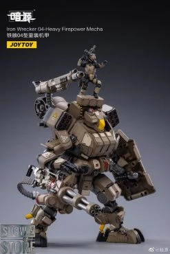 JoyToy Source 1/24 Iron Wrecker 04 Heavy Firepower Mecha W/ Pilot -model store db702b43d5
