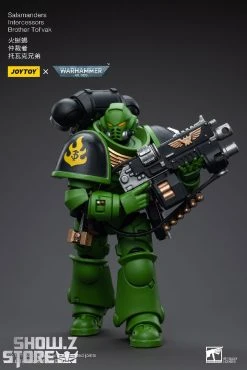 JoyToy Source 1/18 Warhammer 40K Salamanders Intercessors Brother Tol'vak -model store dbb9df6a5c