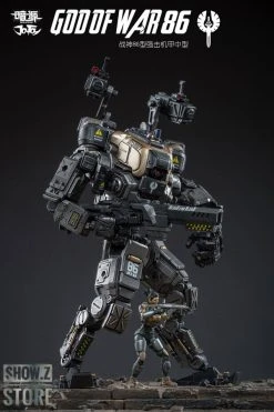 JoyToy Source Acid Rain 1/25 God Of War 86 Medium-Sized Mecha Figure Set Silver Black Version -model store dc1c2544cf