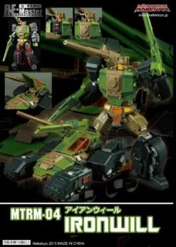 MakeToys MT RM-04 Ironwill Hardhead -model store dc6994053b